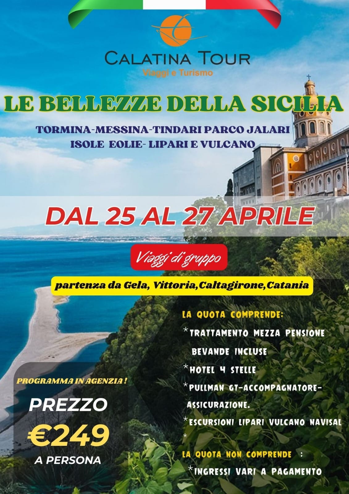 TOUR-SICILIA CALTAGIRONE - Commemorazione dell'80° anniversario dell’eccidio delle Fosse Ardeatine: Onore a Rosario Pitrelli