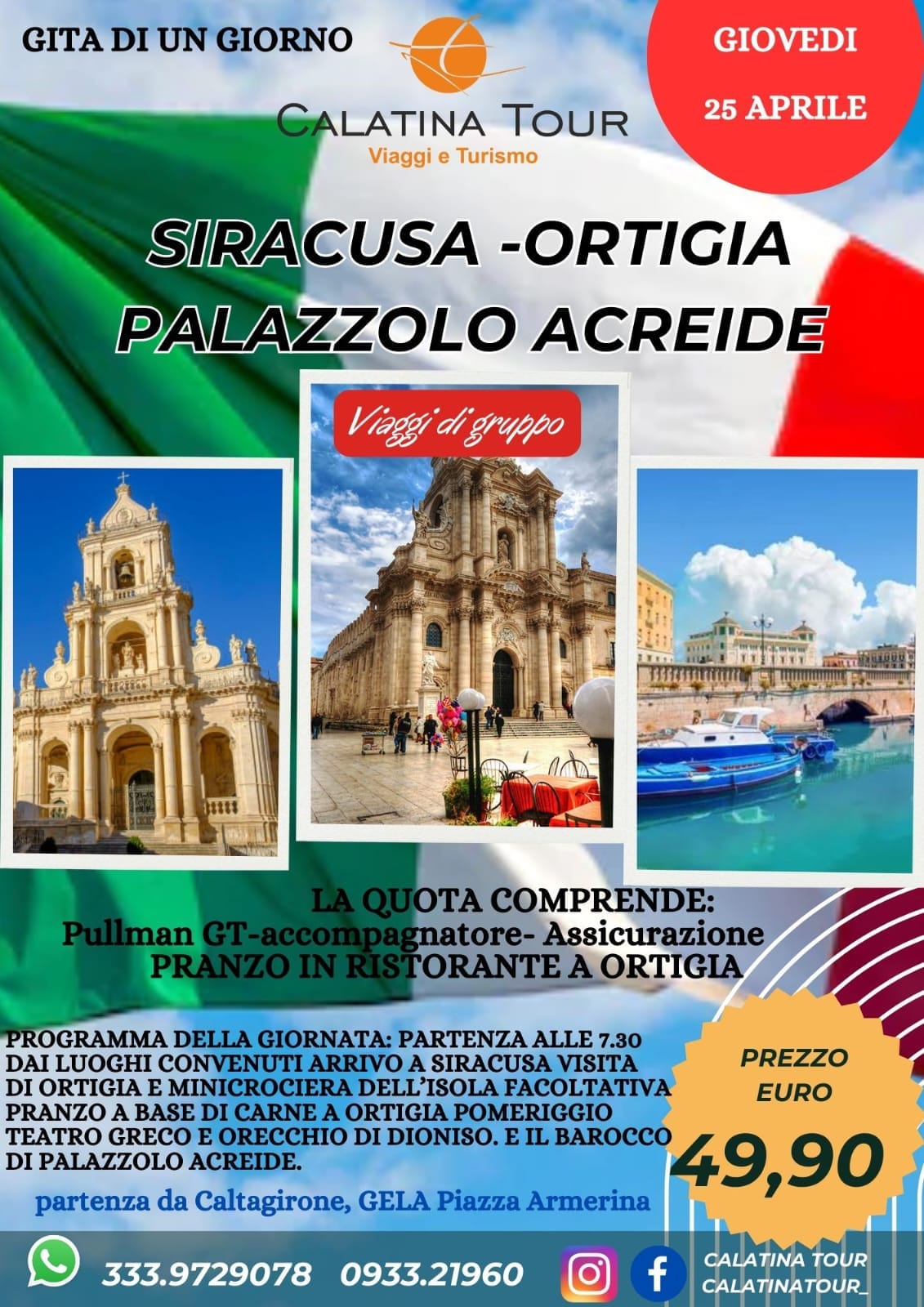 GITA-PALAZZOLO-ACREIDE "San Francesco di Paola a Caltagirone: Una Festa di Tradizione e Spettacolo"